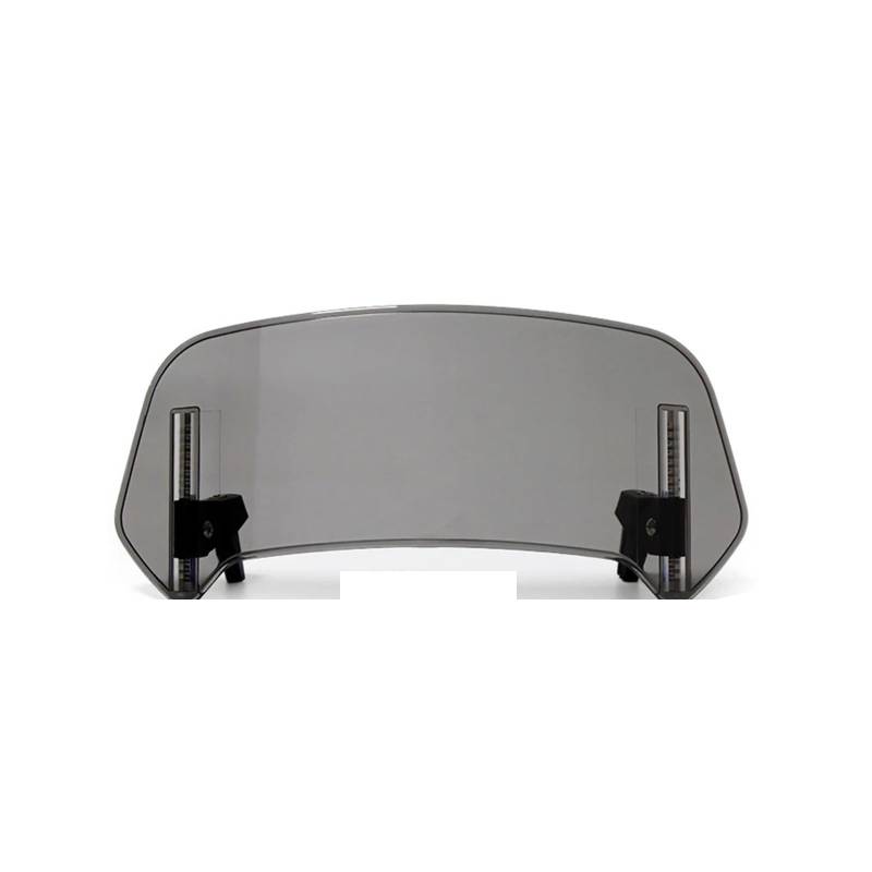 Windschild Für Alle Motorradteile. Motorrad-Windschutzscheibenverlängerung, Verstellbarer Spoiler, Für Anklemmen An Den Windschutzscheibenabweiser Windabweiser(360cm Grey) von KPVEVPSTQ