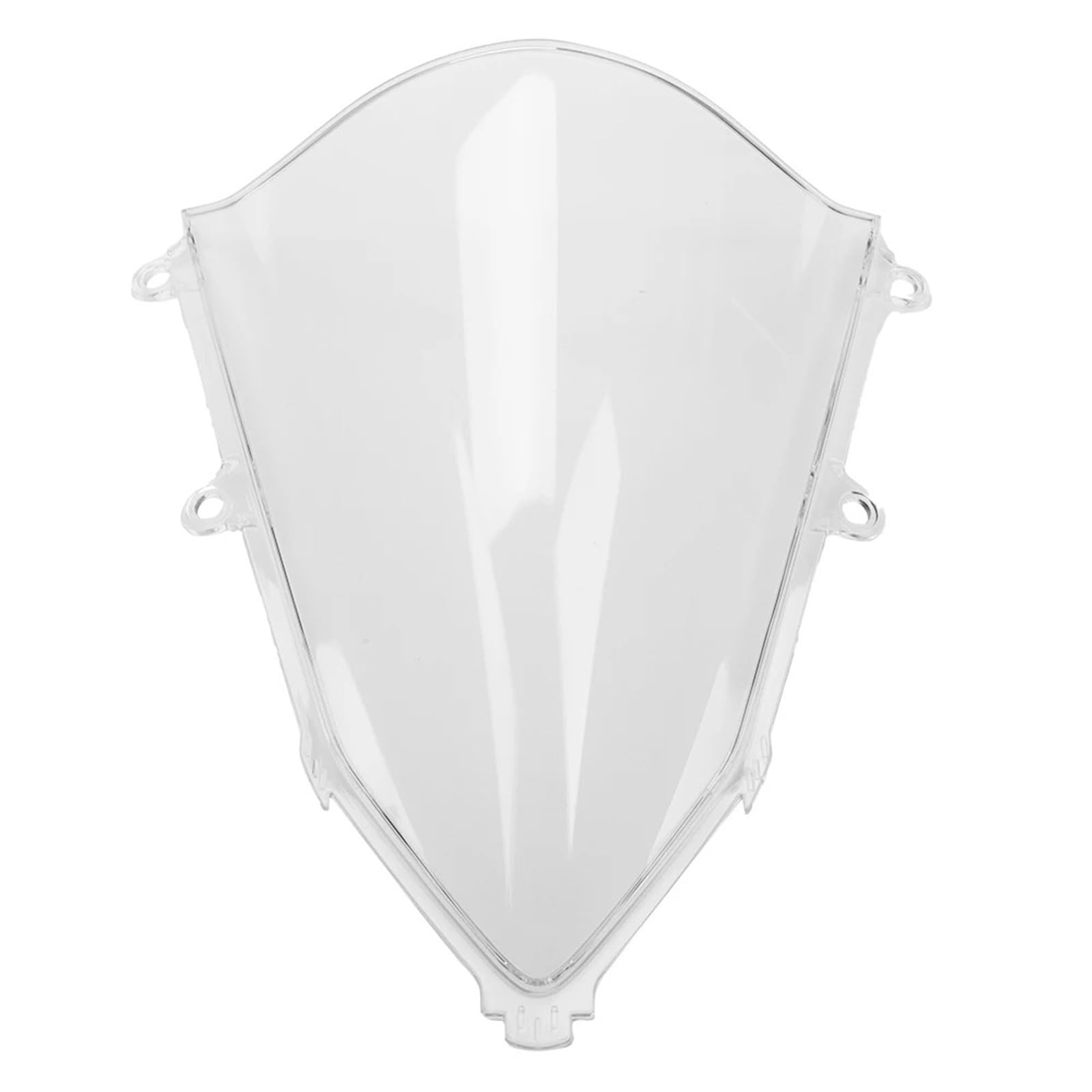 Windschild Für CBR650R Für CBR 650R 2019-2023 Verkleidung Windschutzscheibe Schwarz Transparent Wind Bildschirm Motorrad ABS Windschutzscheibe Windabweiser(Transparent) von KPVEVPSTQ