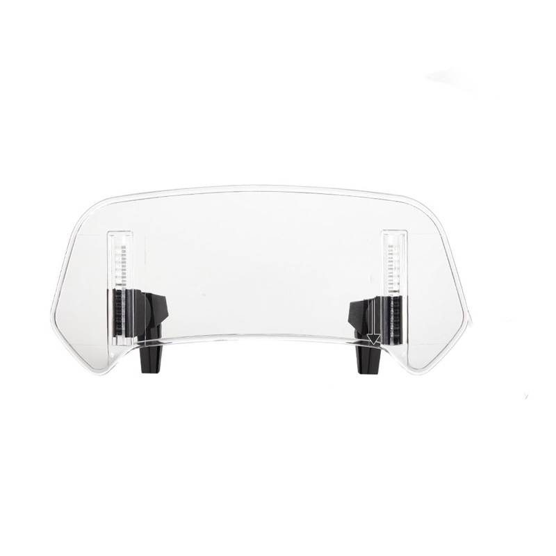 Windschild Für Für CMX 500 Für NC750X Für Eisen 883 Windschutzscheibe Spoiler Deflektor Universal Motorrad Windschutzscheibe Windabweiser(Small-Clear) von KPVEVPSTQ