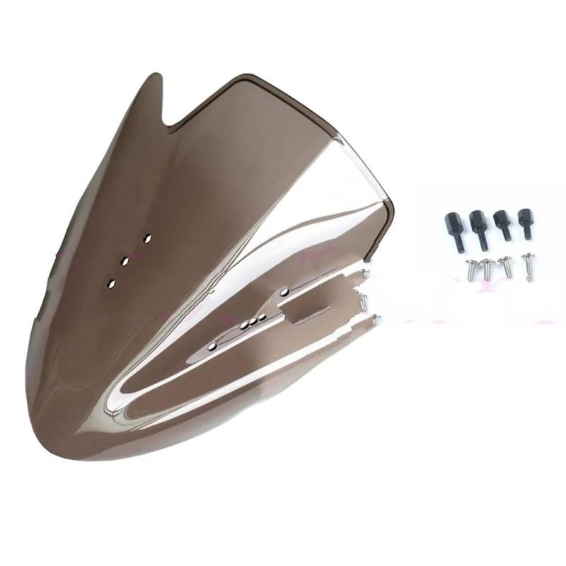 Windschild Für Kawasaki Für Ninja Für ER-6N Für ER6N Für ER 6N 2012 2013 2014 2015 2016 12 13 14 15 16 Motorrad Windschutzscheibe Windabweiser(Smoke) von KPVEVPSTQ