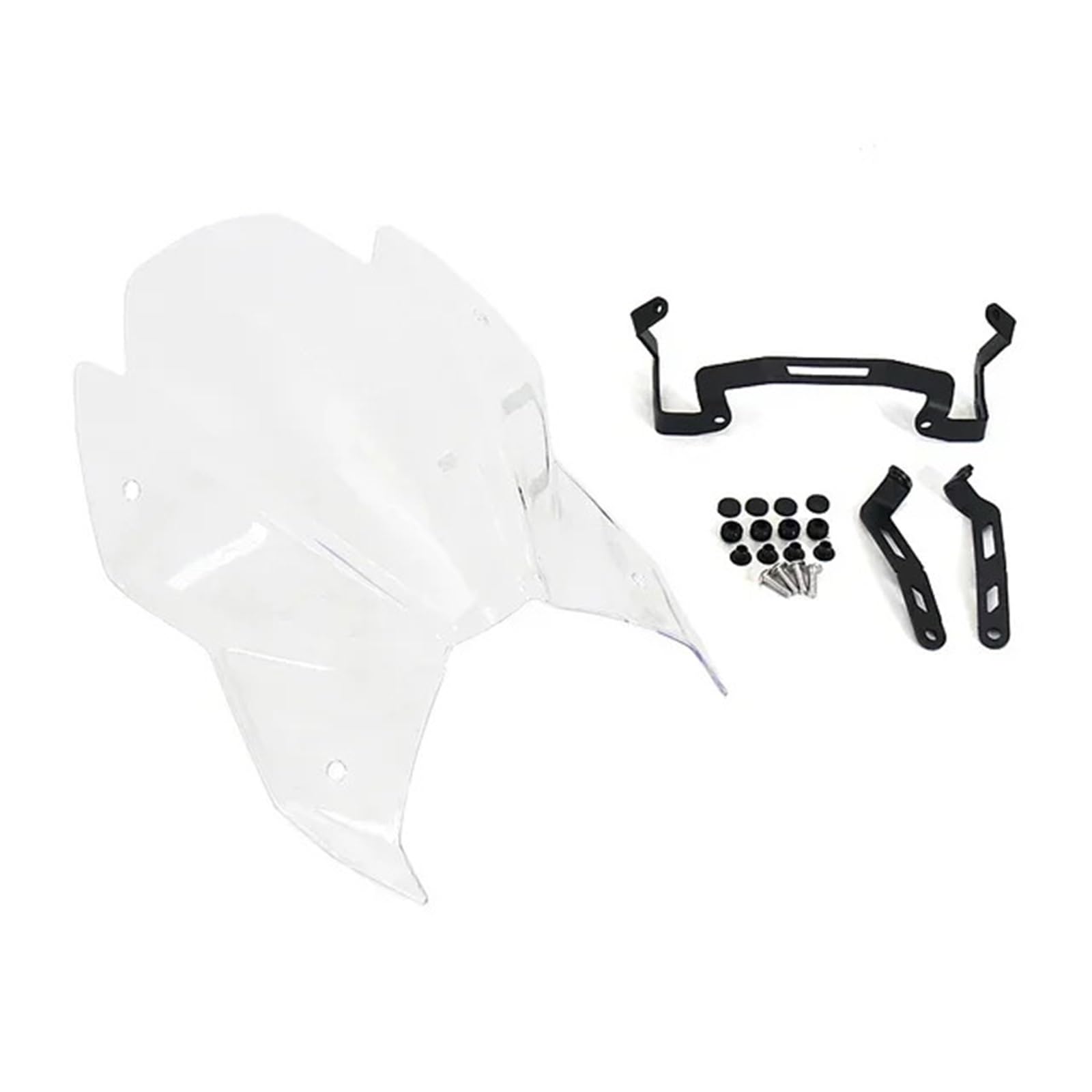 Windschild Windschutzscheibe Windschutz Motorrad Zubehör Windabweiser Für Suzuki Für GSX-S950 Für GSX-S1000 2021-2023 Windabweiser(Transparent) von KPVEVPSTQ