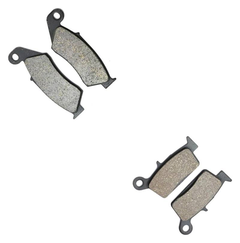 Dirt Bike Bremsbeläge Für CR125 Für CR250 Für CR500 Für Supermotard Mit 320 Mm 1995-2003 Bremsbelag Set Motorrad Bremsbeläge(Carbon Set) von KPVPERPZDF