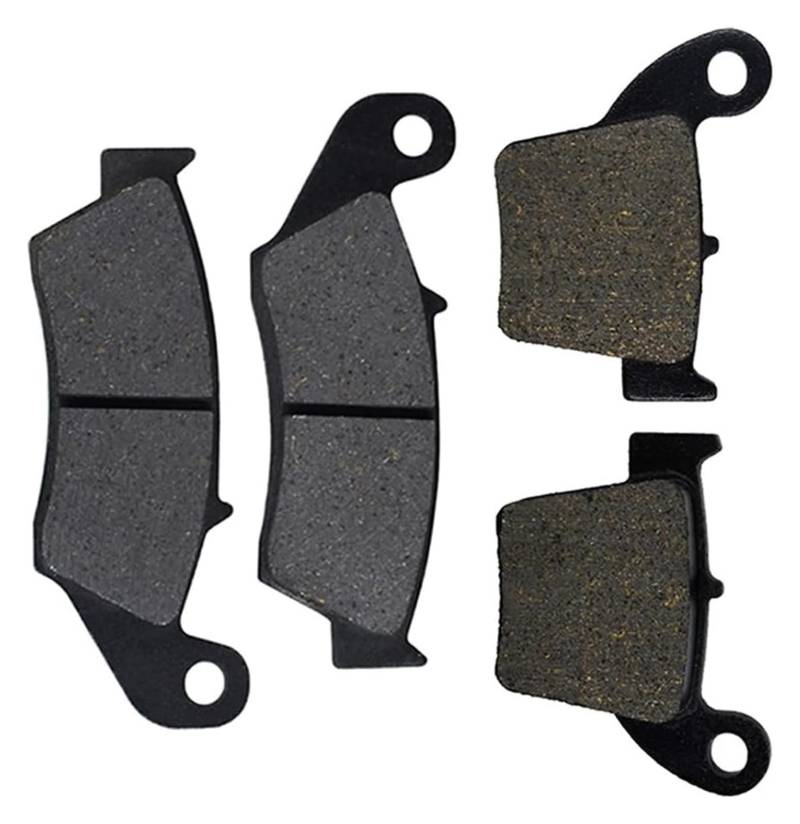 Dirt Bike Bremsbeläge Für CRF250R CRF250 X CRF450R CRF450 X 2002-2015 Für CRF 250 450 R Motorrad Vorne Hinten Bremsbeläge Bremsscheibe Pad(Front and Rear) von KPVPERPZDF