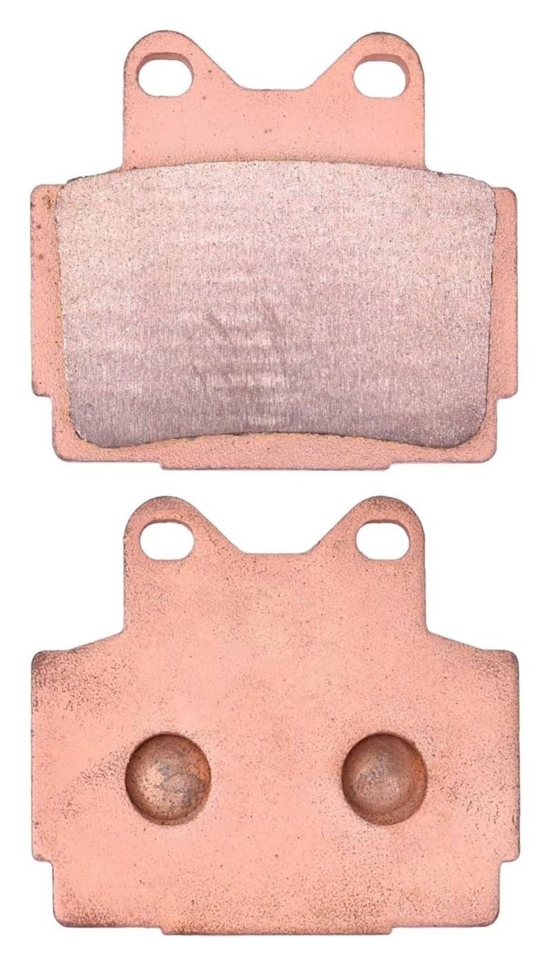 Dirt Bike Bremsbeläge Für FZ400 Für FZ 400 4YR1 1996 400CC Motorrad Vorne Und Hinten Bremsbeläge Und Scheiben Kit Motorrad Teile Bremsbeläge(Copper Rear) von KPVPERPZDF