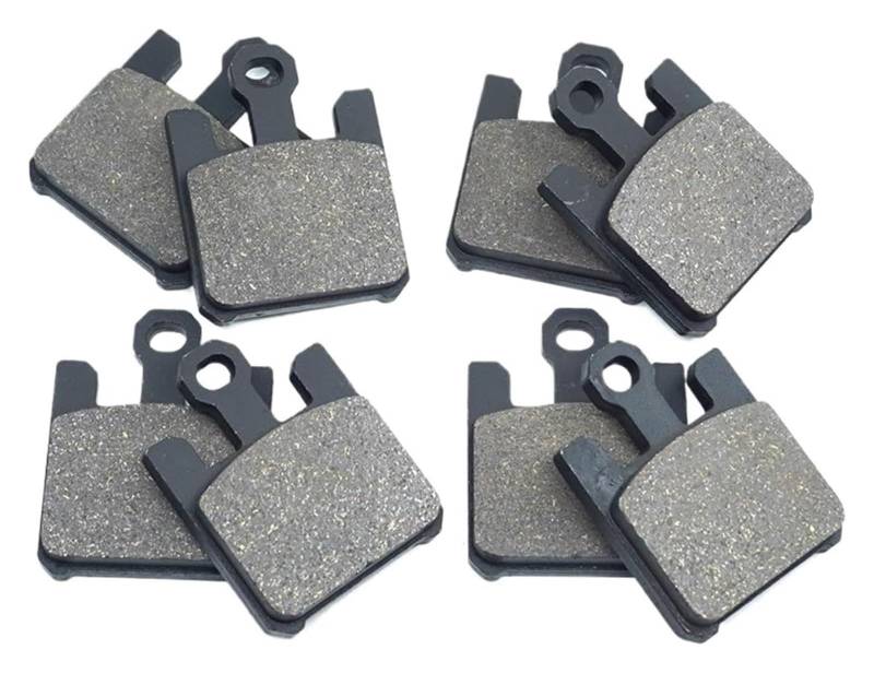 Dirt Bike Bremsbeläge Für Kawa&saki Für Ninja Für ZX12R 2004-2007 Vorne Hinten Bremsbeläge Kit Motorrad Bremsbeläge Motorrad Teile Bremsbeläge(4xFront Brake Pads) von KPVPERPZDF