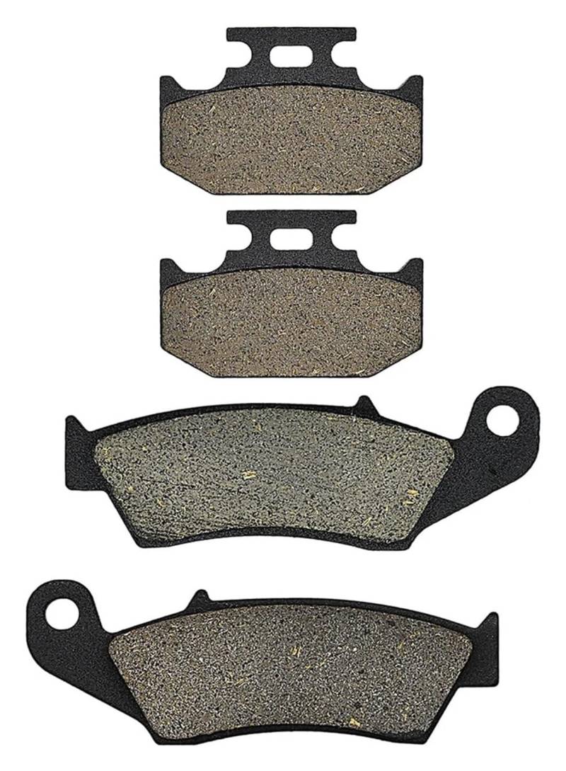 Dirt Bike Bremsbeläge Für S&uzuki RMX250 RMX 250 1996–1997 1998 DR 350 DR350 1997–1999 DR650 DR 650 1996–2016 Motorrad Vorne Und Hinten Bremsbeläge(Front and Rear) von KPVPERPZDF