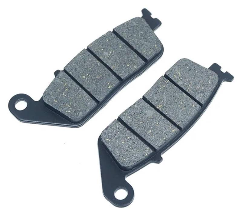 Dirt Bike Bremsbeläge Für Shadow Für Deluxe VLX VT600CD 1995-2003 VT600CD2 1999-2003 VT600 VT 600 CD Motorrad Vorne Hinten Bremsbeläge Schuh Kit Set(Front Brake Pads) von KPVPERPZDF