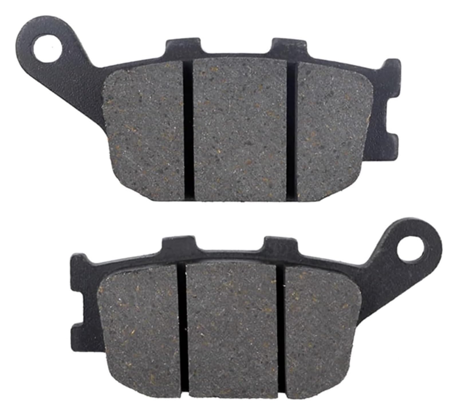 Dirt Bike Bremsbeläge Für Y&amaha FZ 6 FZ6 Für Fazer Verkleidung 2 Für Kolbensattel 2004-2007 XJ6 XJ 6 S Motorrad Vorne Hinten Bremsbeläge Teile(1 Pair Rear) von KPVPERPZDF