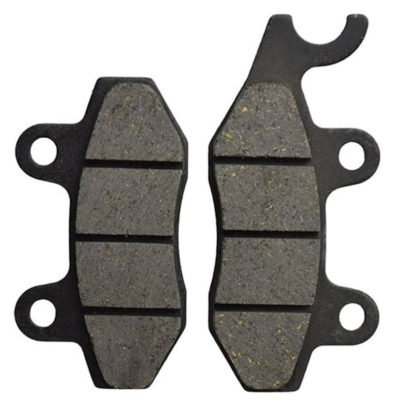 Dirt Bike Bremsbeläge Für Y&amaha YFZ450 Für YFZ 450 2004-2015 YFM700 Für YFM 700 Für Raptor 2006-2012 Motorrad Vorne Rechts Bremsbeläge von KPVPERPZDF