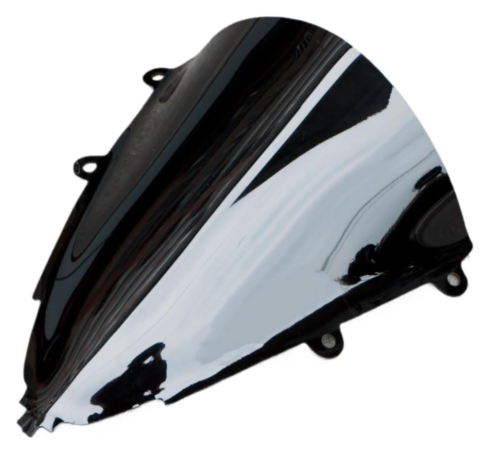 Windschild Spoiler Für CBR650R CBR 650R 2019 2020 2021 2022 Motorrad Zubehör Windschutz Windschutz Wind Bildschirm Motorrad Verkleidung Windschutzscheibe(Schwarz) von KPVPERPZDF