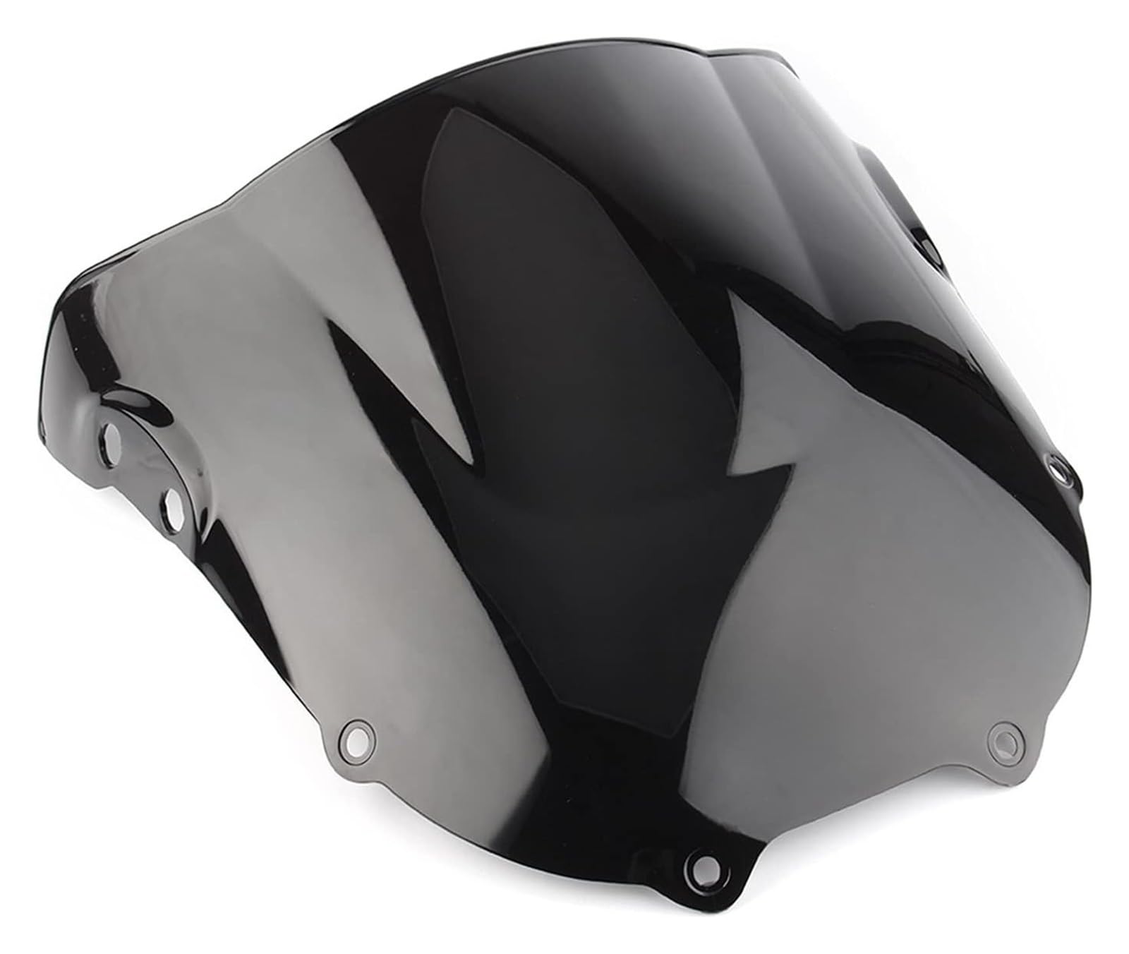 Windschild Spoiler Für CBR893 CBR900RR 1994 1995 1996 1997 ABS Kunststoff Motorrad Windschutzscheibe Double Bubble Windschutzscheibe(Schwarz) von KPVPERPZDF