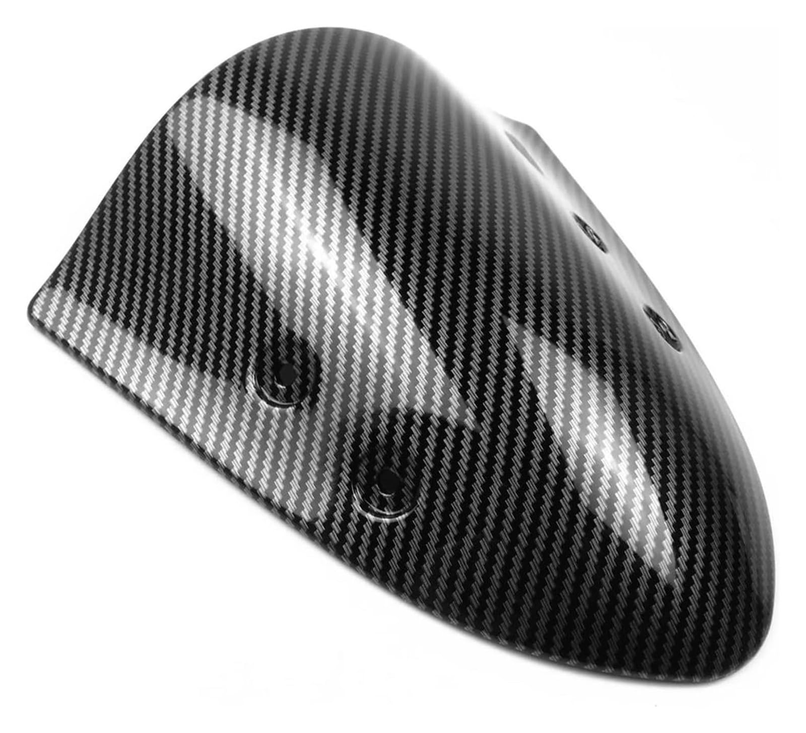 Windschild Spoiler Für ER-6N ER6N 2012-2014 Frontscheibe Windschutz Windabweiser Wind Shutter Motorrad Windschutzscheibe(Schwarz) von KPVPERPZDF