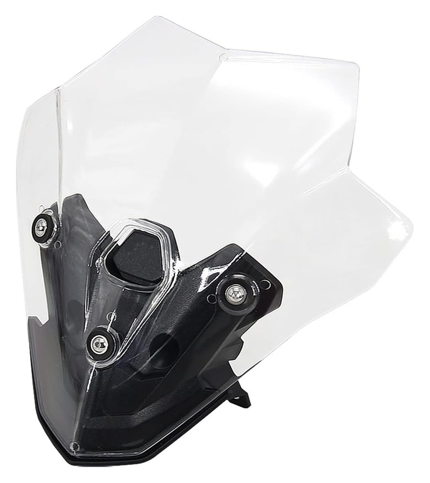 Windschild Spoiler Für F900R F 900R F900 R 2020 2021 Motorrad Zubehör Frontscheibe Windschutz Luftstrom Windabweiser Windschutzscheibe(B Transparentset) von KPVPERPZDF