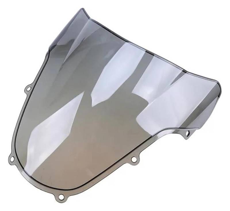 Windschild Spoiler Für GSXR 600/750 K1 2001-2003 Roller Windschutzscheibe Double Bubble Grau Motorrad Windschutzscheibe Motocicleta Windschutzscheibe von KPVPERPZDF