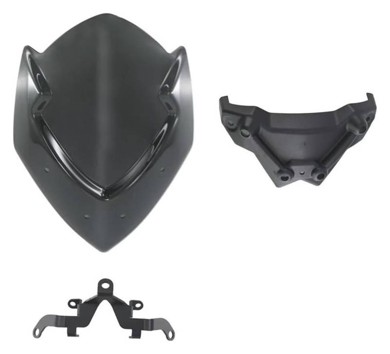 Windschild Spoiler Für GSXS1000 GSX S 1000 2016-2021 Motorrad Windschutzscheibe Windabweiser Schutz Mit Montagehalterung Windschutzscheibe(1) von KPVPERPZDF