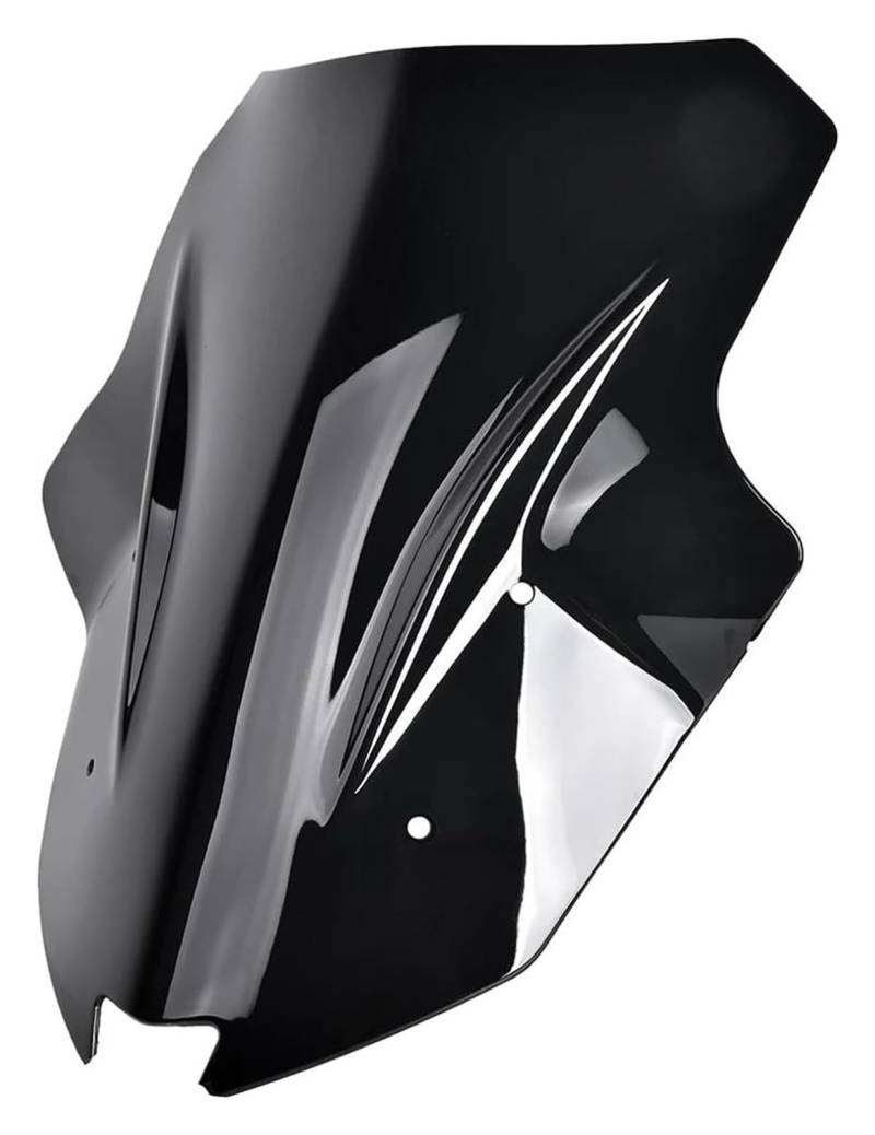 Windschild Spoiler Für Ninja 1000XS 2020-2023 Für Z1000SX 2017-2019 Windschutzscheibe Wind Motorrad Zubehör Windschutzscheibe Visier Viser Windschutzscheibe(Schwarz) von KPVPERPZDF