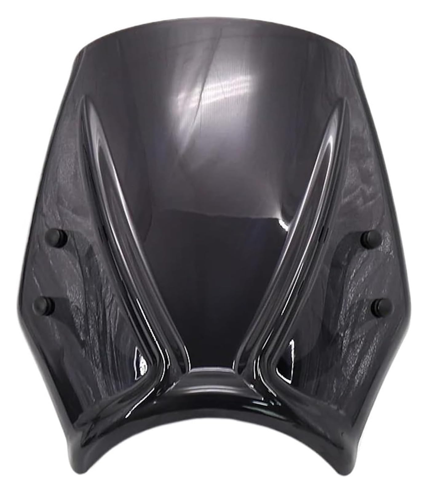 Windschild Spoiler Für Trident 660 2021 2022 Motorrad Zubehör Windschutzscheibe Wind Windschutz Verkleidung Schallwand Abdeckung Windschutzscheibe(Schwarz) von KPVPERPZDF