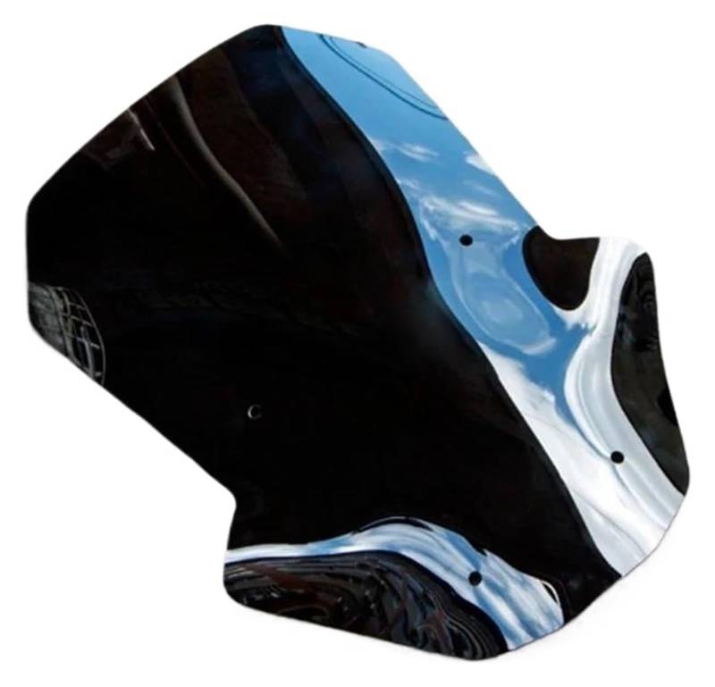 Windschild Spoiler Für XADV 750 2017 2018 2019 2020 2021 Motorrad Front Verkleidung Zubehör Windschutzscheibe Windschutz Motorrad Verkleidung Windschutzscheibe(Schwarz) von KPVPERPZDF