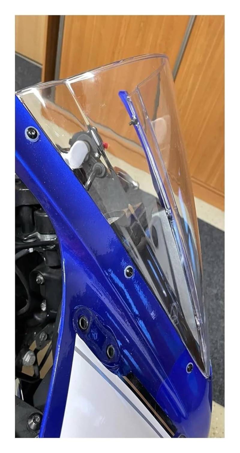 Windschild Spoiler Für Y&amaha YZF R125 2008 2009 2010 2011 2012 2012 2014 2013 2015 2016 2017 2018 YZF-R125 Windschutz Windschutzscheibe Windschutzscheibe(Transparent) von KPVPERPZDF