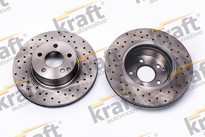 Kraft Automotive Bremsscheibe [Hersteller-Nr. 6041270] für Mercedes-Benz von KRAFT AUTOMOTIVE