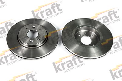 Kraft Automotive Bremsscheibe [Hersteller-Nr. 6045105] für Renault von KRAFT AUTOMOTIVE