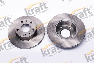 Kraft Automotive Bremsscheibe [Hersteller-Nr. 6045800] für Citroën, Fiat, Peugeot von KRAFT AUTOMOTIVE