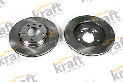 Kraft Automotive Bremsscheibe [Hersteller-Nr. 6040280] für Audi, Seat, VW von KRAFT AUTOMOTIVE