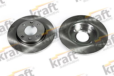 Kraft Automotive Bremsscheibe Vorderachse Voll [Hersteller-Nr. 6045770] für Citroën, Peugeot von KRAFT AUTOMOTIVE