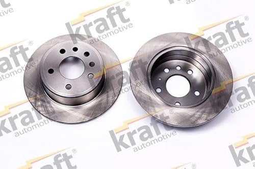 2x KRAFT Bremsscheibe Hinten Ø270mm Höhe: 67mm Dicke: 10mm voll 6051500 von KRAFT