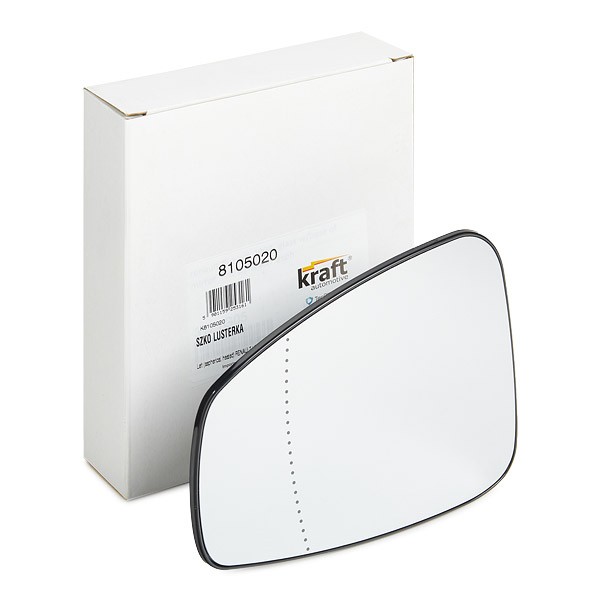 KRAFT Außenspiegelglas RENAULT 8105020 963660001R Spiegelglas,Spiegelglas, Außenspiegel von KRAFT