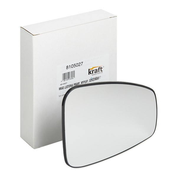 KRAFT Außenspiegelglas RENAULT 8105027 963650005R Spiegelglas,Spiegelglas, Außenspiegel von KRAFT