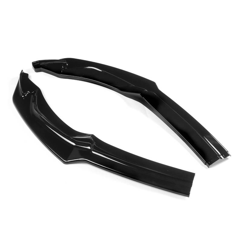 2pcs Front Bumper Splitter Lip Spoiler Diffuser Protector Guard CS Compatible With M/W F80 M3 F82 F83 M4 2015-2020(Glossy Black) von KRALPOTIX