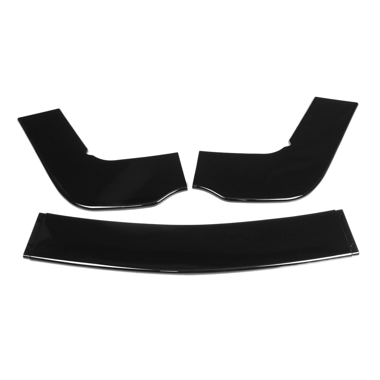 3PCS Front Bumper Spoiler Splitter Lip Diffuser Deflector Lips Compatible With Dodge Compatible With Challenger 2012-2019 SXT SRT HELLCAT All(Glossy Black) von KRALPOTIX