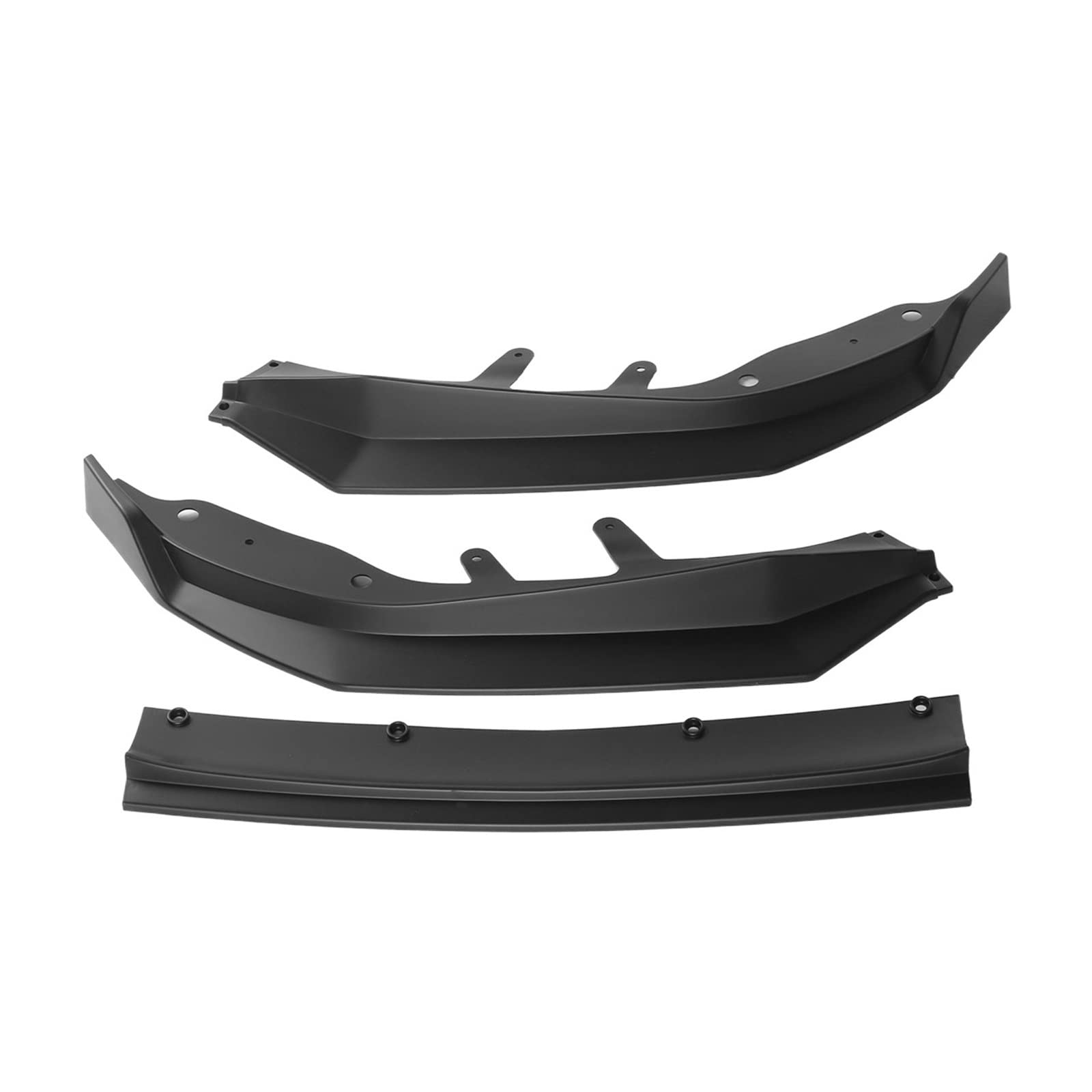 3x G22 G23 Front Bumper Splitter Lip Diffuser Spoiler Bumper Lip Deflector Lips Cover Guard Compatible With M/W G22 G23 4 Series 2021(Matte Black) von KRALPOTIX