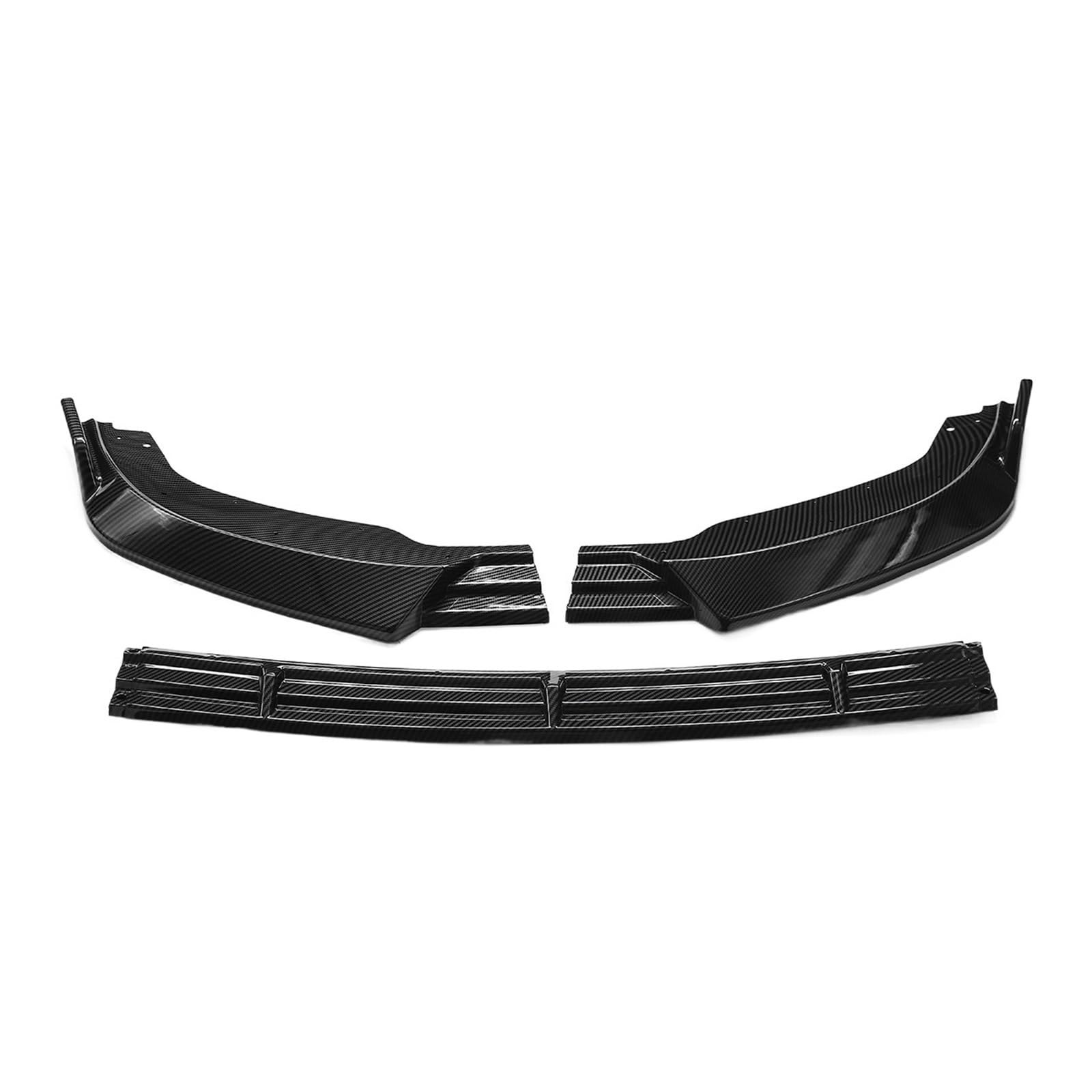 3x G37 Front Bumper Splitter Diffuser Lip Protector Spoiler Deflector Lips Guard Compatible With Infiniti G37 Stufenheck 2010 2011 2012 2013(B) von KRALPOTIX