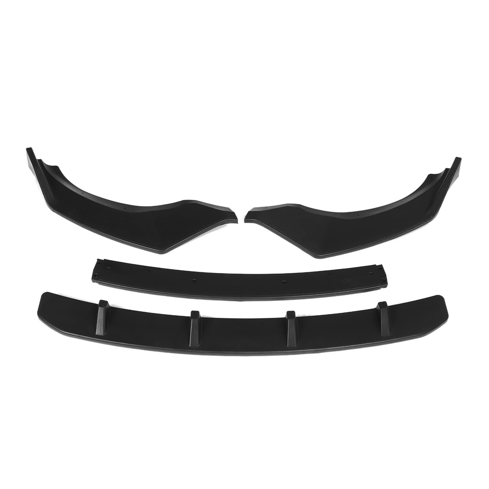 4PCS Front Bumper Lip Deflector Lips Diffuser Spoiler Splitter Lip Protector Cover Guard Compatible With M/W X3 X4 G01 G02 2018-2020(Matte Black) von KRALPOTIX