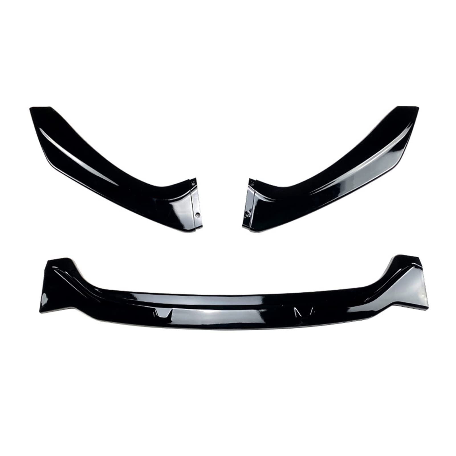 ABS Front Bumper Lip Splitter Compatible With M/W 1 Series F20 F21 LCI M-Power Facelift M Sport M118i M120i M135i M140i Custom Body Kit(Gloss Black) von KRALPOTIX