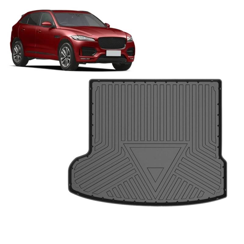 Car Cargo Liner All-Weather TPE Trunk Mats Tray Trunk Carpet Accessories Compatible With Jaguar F-Pace X761 2016-2022 von KRALPOTIX