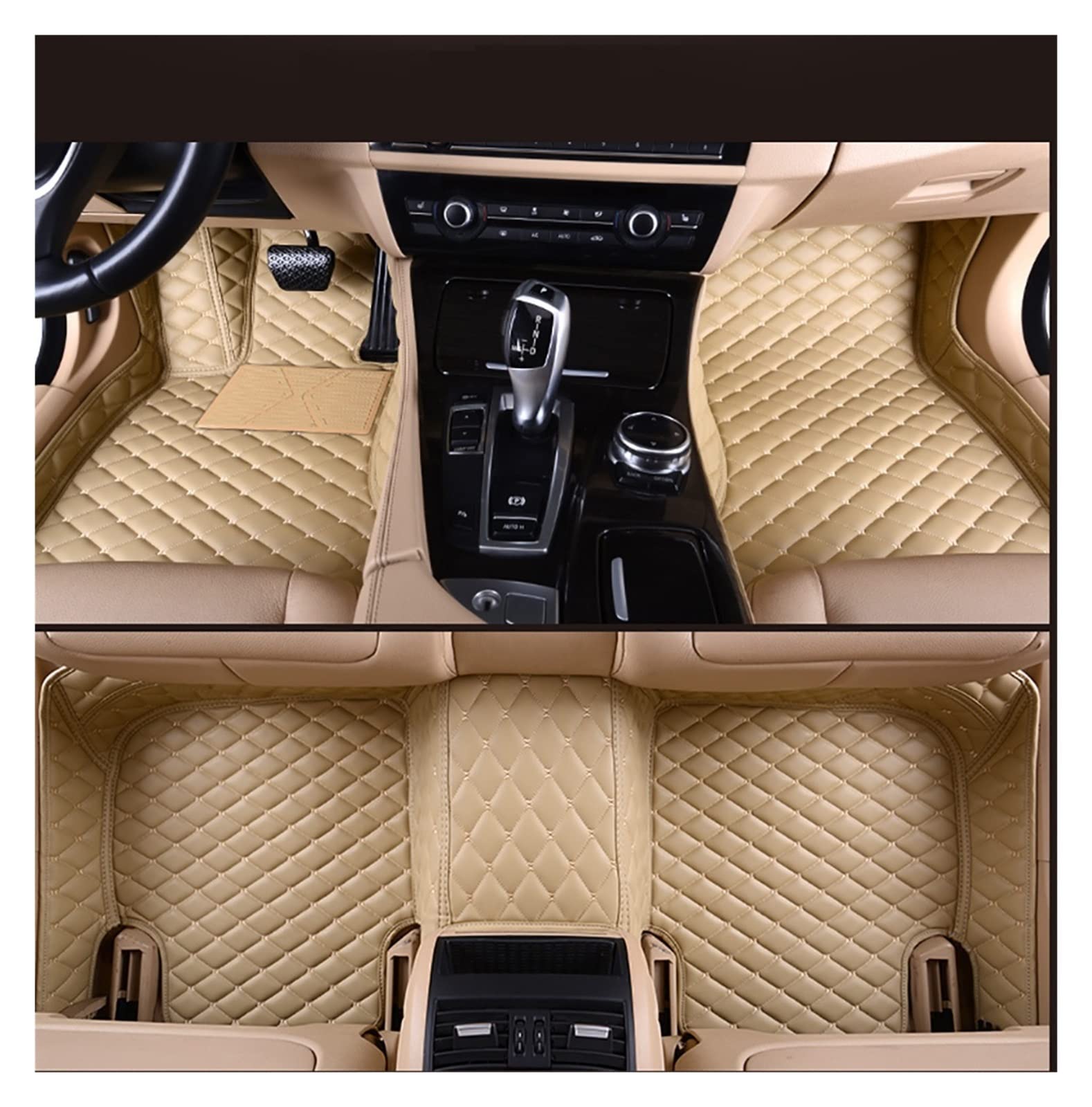 Car Floor Mats Compatible With All Cars Dropshipping Automotive Interior(BEIGE) von KRALPOTIX