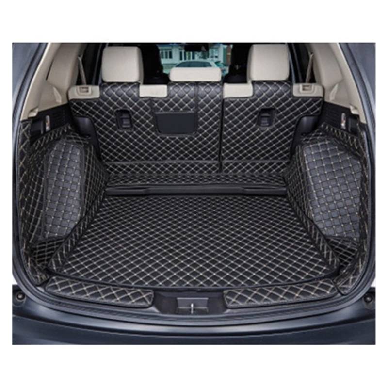 Car trunk mat Compatible With Jeep Grand Cherokee Renegade Compass all weather Cargo Liner Boot Carpets(Black beige,Compass 14-15) von KRALPOTIX