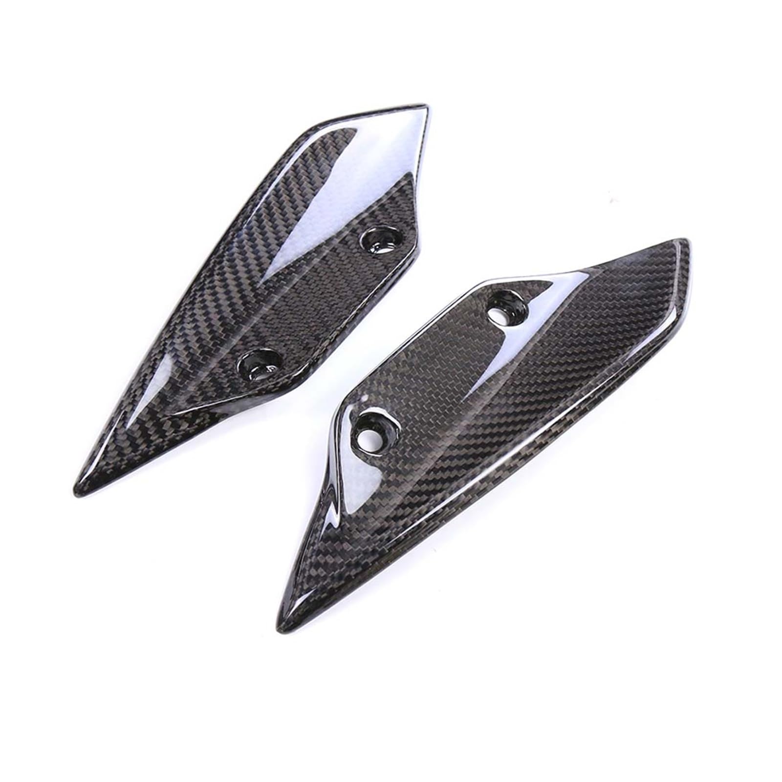 Carbon Fiber Motorcycle Accessories Front Spoiler Winglets Fairing Kits Compatible With S1000RR 2015-2018 von KRALPOTIX