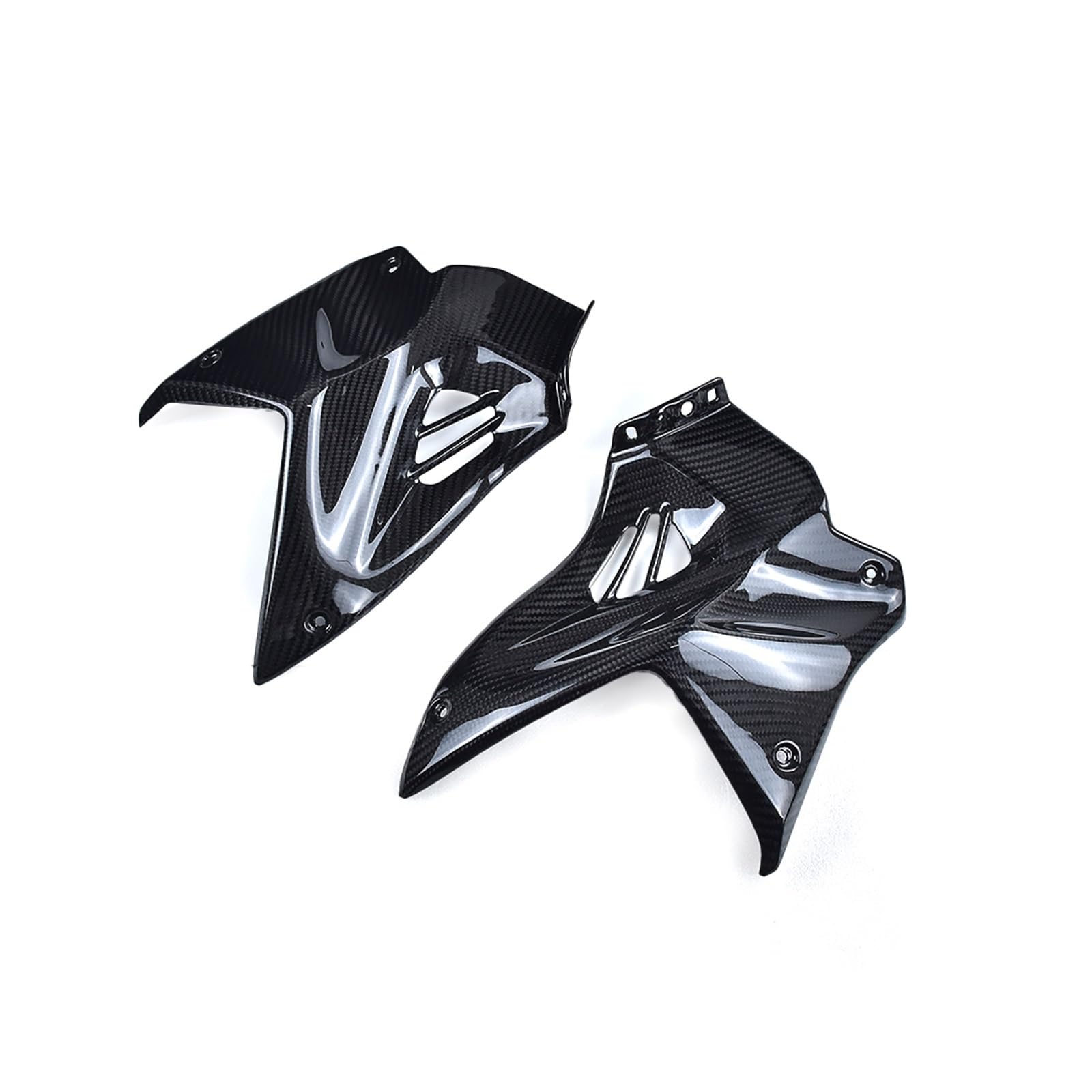 Carbon Fiber Motorcycle Modified Accessories Side Panels Fairing Compatible With Kawasaki H2/H2R 2015-2022 von KRALPOTIX