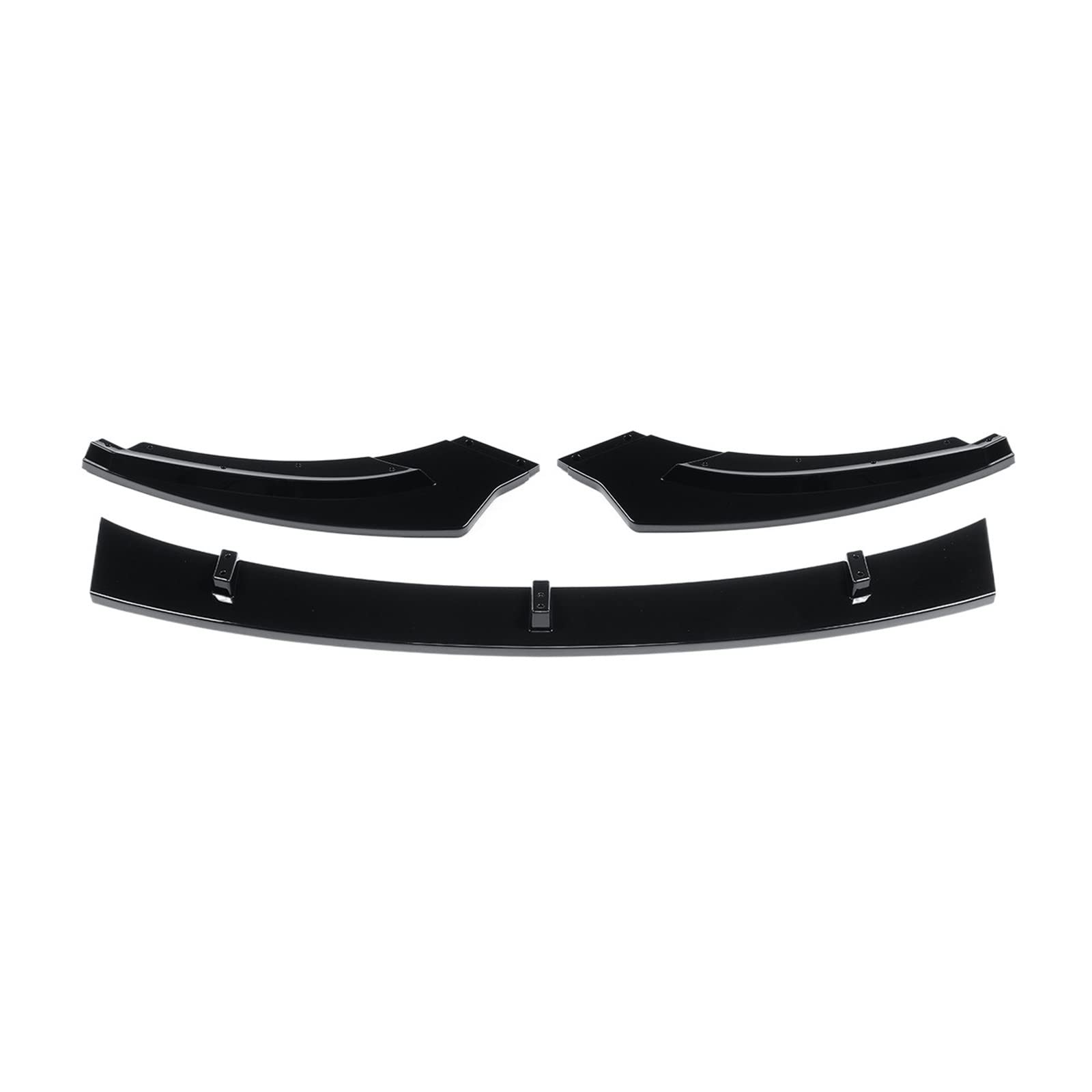 Front Bumper Lip Chin Bumper Body Kits Splitter Replace/Add-on Compatible With VW Golf MK5 GTI 2003 2004 2005 2006 2007 2008(Add on-Glossy) von KRALPOTIX