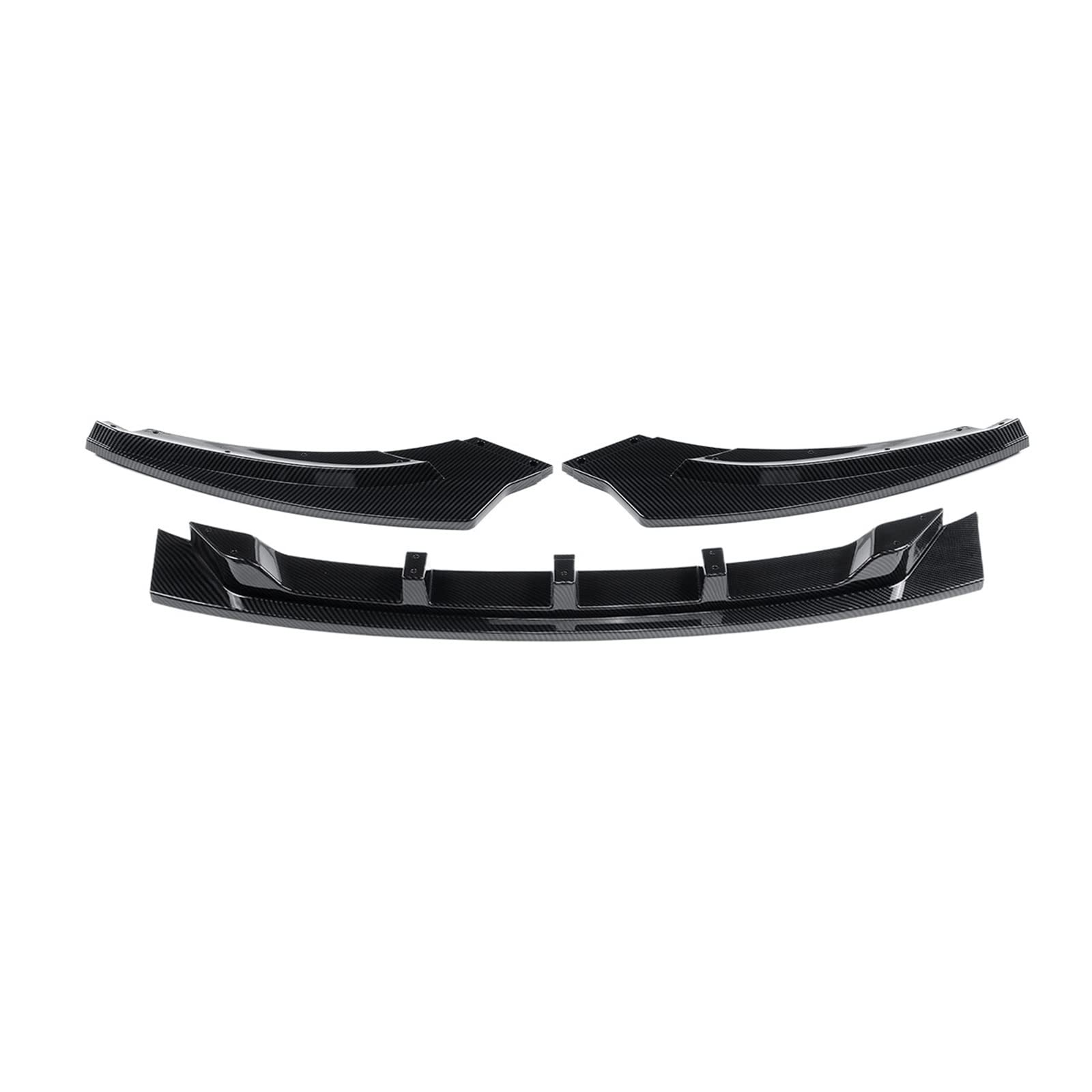 Front Bumper Lip Chin Bumper Body Kits Splitter Replacement Compatible With VW Golf 5 GTI 2003-2008 Bumper Lid Deflector(B) von KRALPOTIX