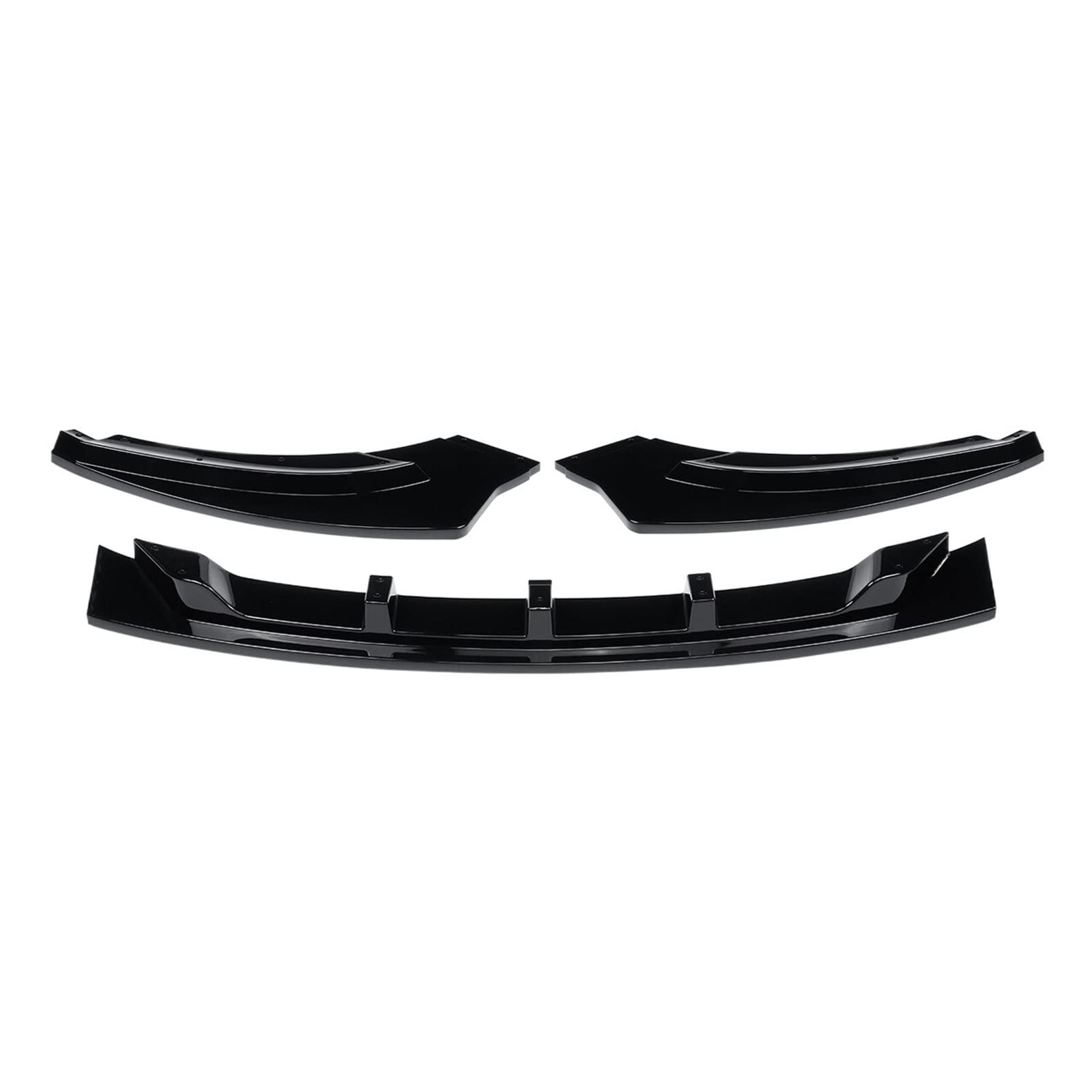 Front Bumper Lip Chin Bumper Body Kits Splitter Replacement Compatible With VW Golf 5 GTI 2003-2008 Bumper Lid Deflector(Glossy Black) von KRALPOTIX