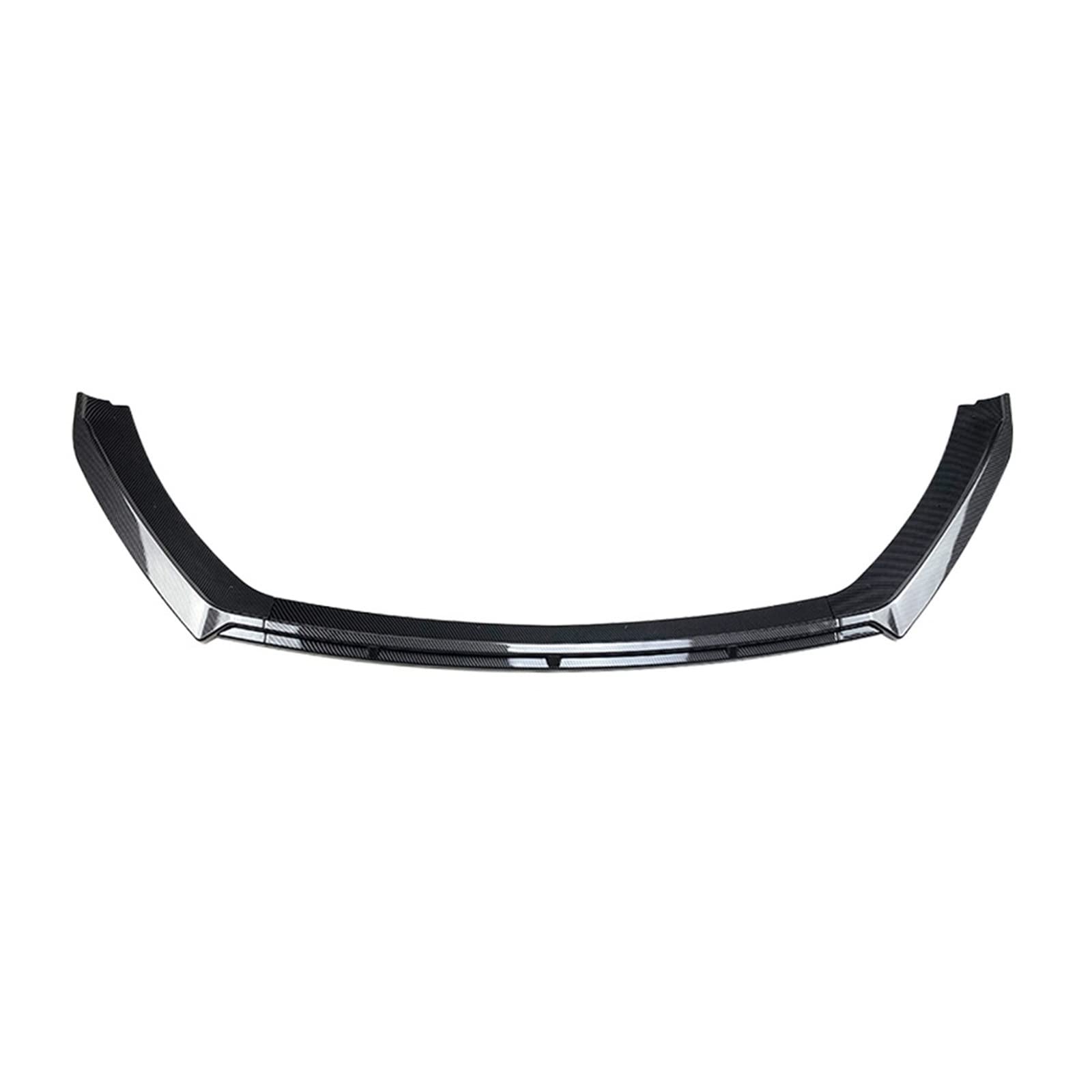 Front Bumper Splitter Lip Diffuser China Body Kit Guard Compatible With Seat Leon 3 MK3 5F TDI TSI ST SC 2012-2016 ABS Plastics Gloss Black(Carbon Look) von KRALPOTIX