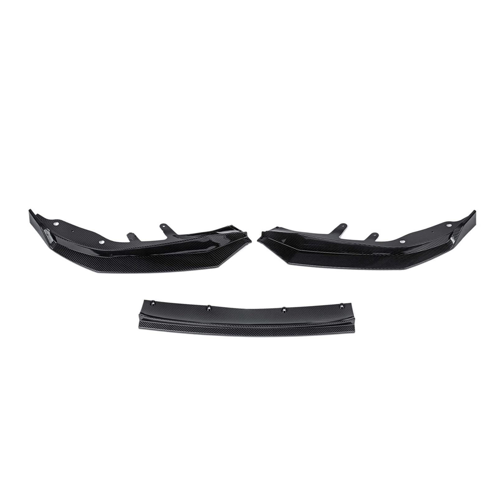 Front Bumper Splitter Lip Diffuser Spoiler Bumper Deflector Lips Cover Guard Compatible With M/W 4 Series G22 G23 G24 2020-Pr Body Kits(Carbon Look) von KRALPOTIX