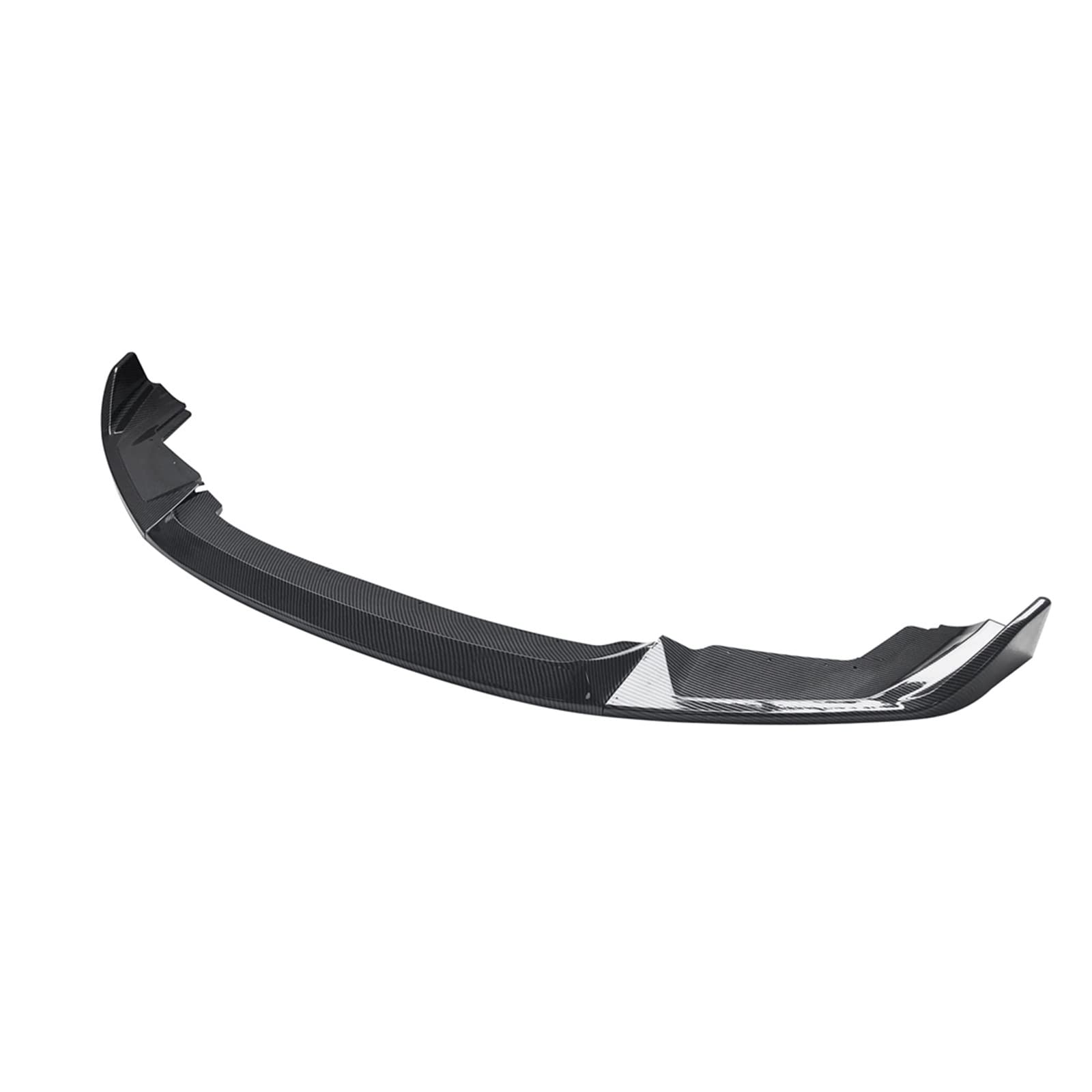 Front Bumper Spoiler Lip Compatible With M/W F87 M2 2019-2021 Competition Performance Carbon Fiber Look Body Kit Lower Splitter Blade von KRALPOTIX