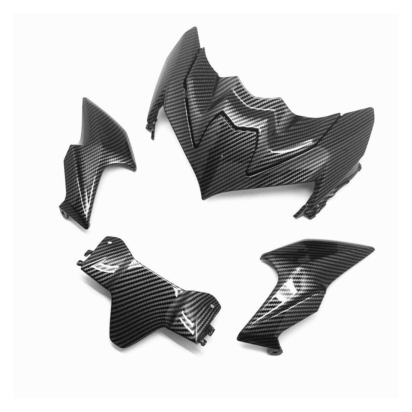 Front Nose Headlight Fairing Cowls Set Carbon Fiber Compatible With KAWASAKI Z 900 2020 2021 von KRALPOTIX