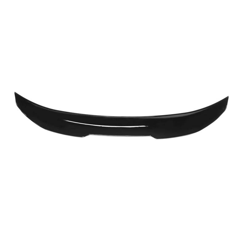 Glossy Black/Carbon Fiber Look Rear Trunk Boot Lip Spoiler Wing Lip PSM Compatible With M/W F32 428 430 435i 2DR Modell 2014-2018(Glossy Black) von KRALPOTIX